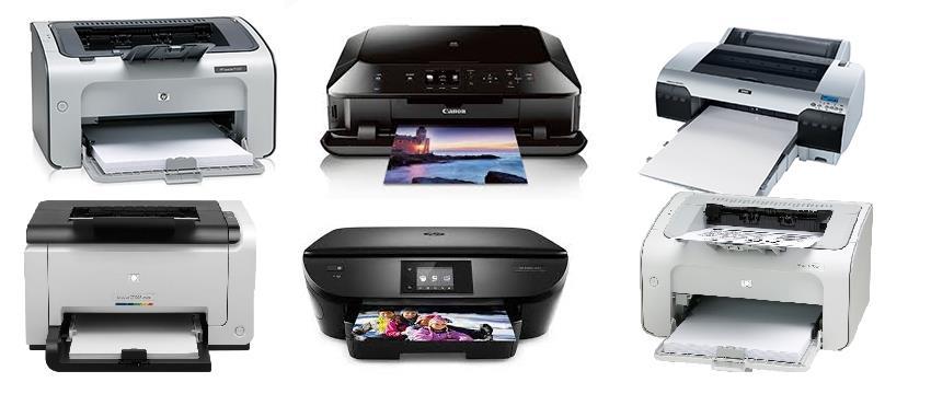 The Different Types Of Printers Green Throttle