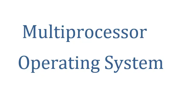Multiprocessor Operating System
