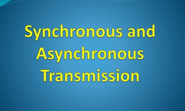Synchronous and Asynchronous Transmission